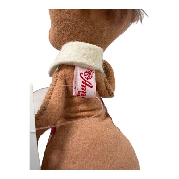 Annalee Dolls Vtg 1999 Sweetheart Boy Mouse Valentine Tags 7" Poseable with Tags - Picture 9 of 13